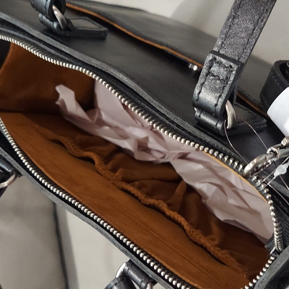 PATRICIA NASH Rose Tooled Tote Black - Picture 12 of 13